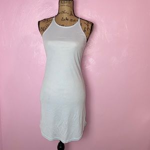 Kendall & Kylie Baby Blue Ripped Dress